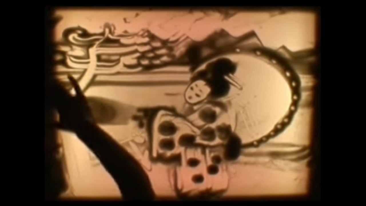 Sand art with music by Bulat Gafarov "Japan" | "Sand-Show"