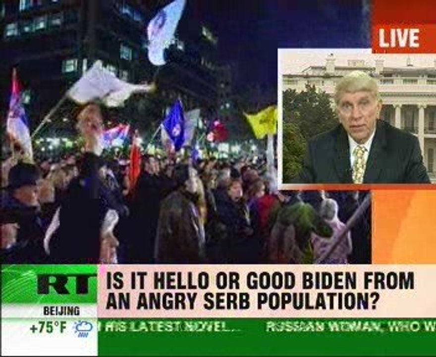 "They bomb churches in Kosovo"