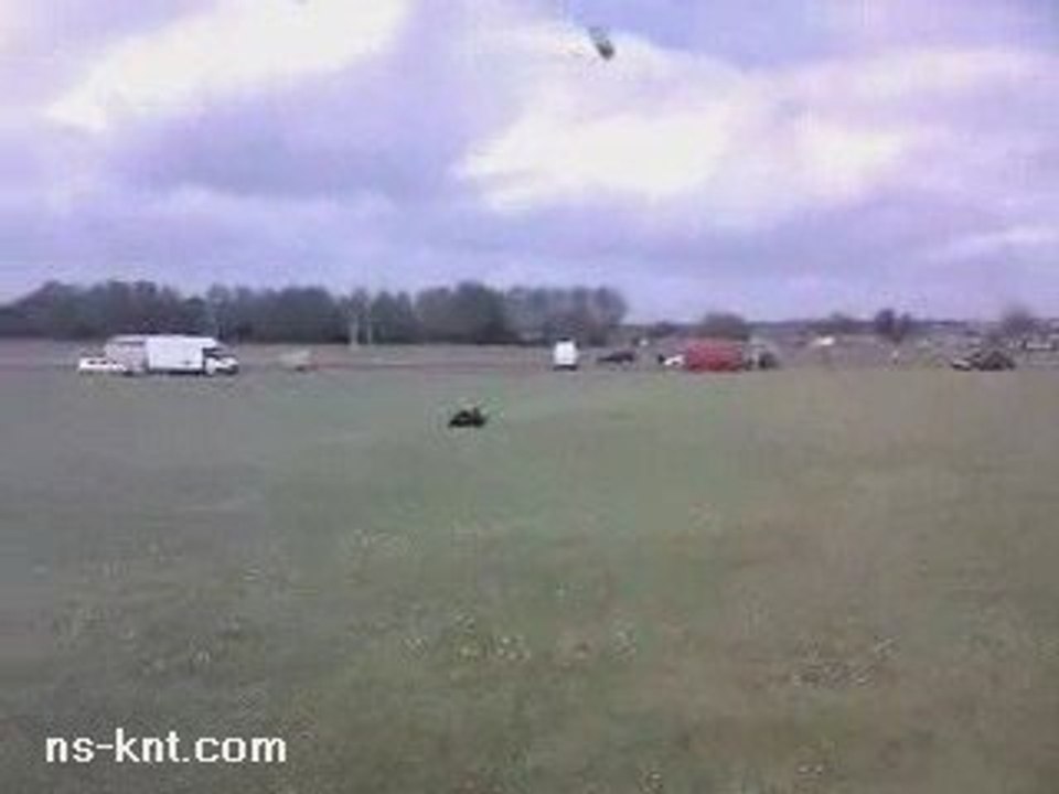Chick Dragged By Kite