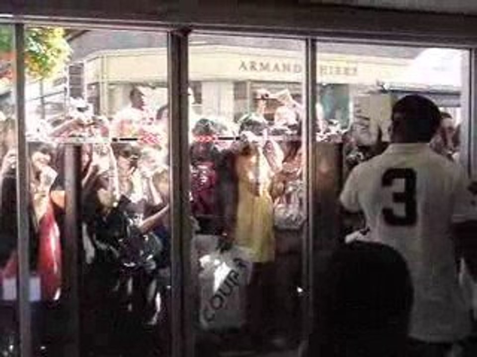 Né-yo au Foot-locker de Cannes