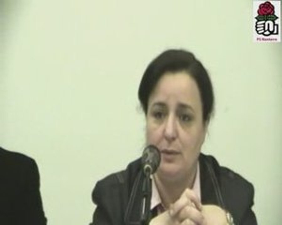 Fatna Chouaikh evoque les centre de santé municpaux à Nanter