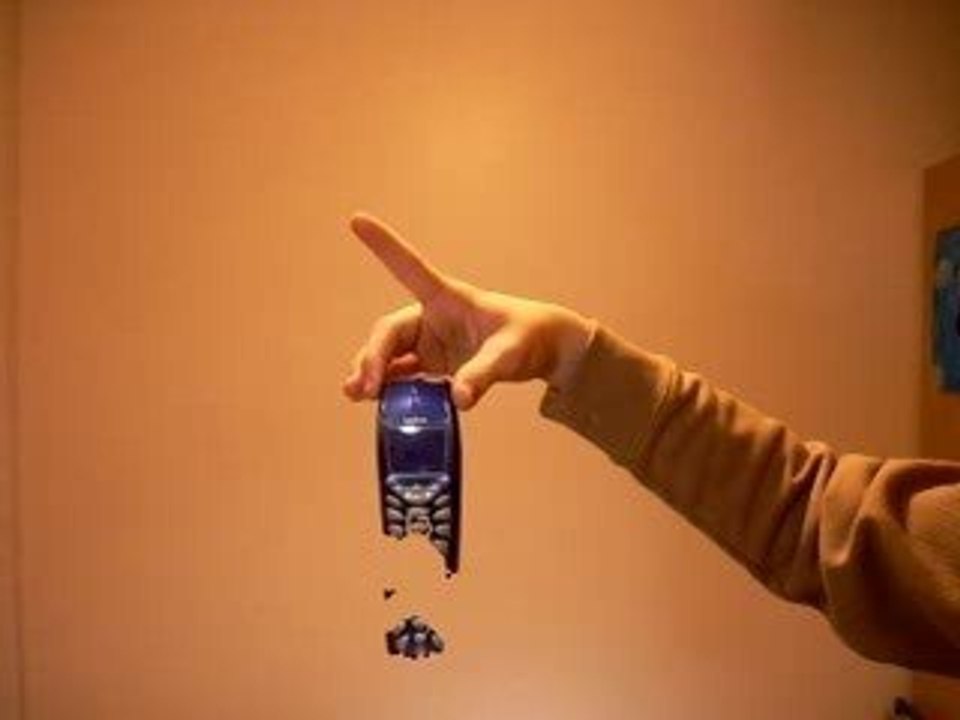 Test destruction de portable