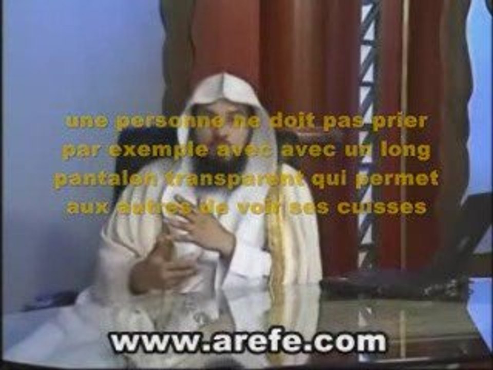 la tenue avec laquelle la priere est valable