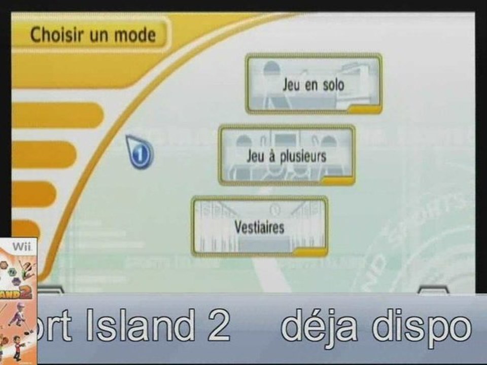Test vidéo Sport Island 2