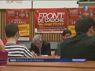 Reportage sur Patrick le Hyaric France 3 Paris Ile-de-France