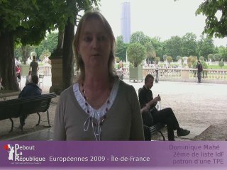 DLR par rapport à la droite et la gauche par Dominique Mahé