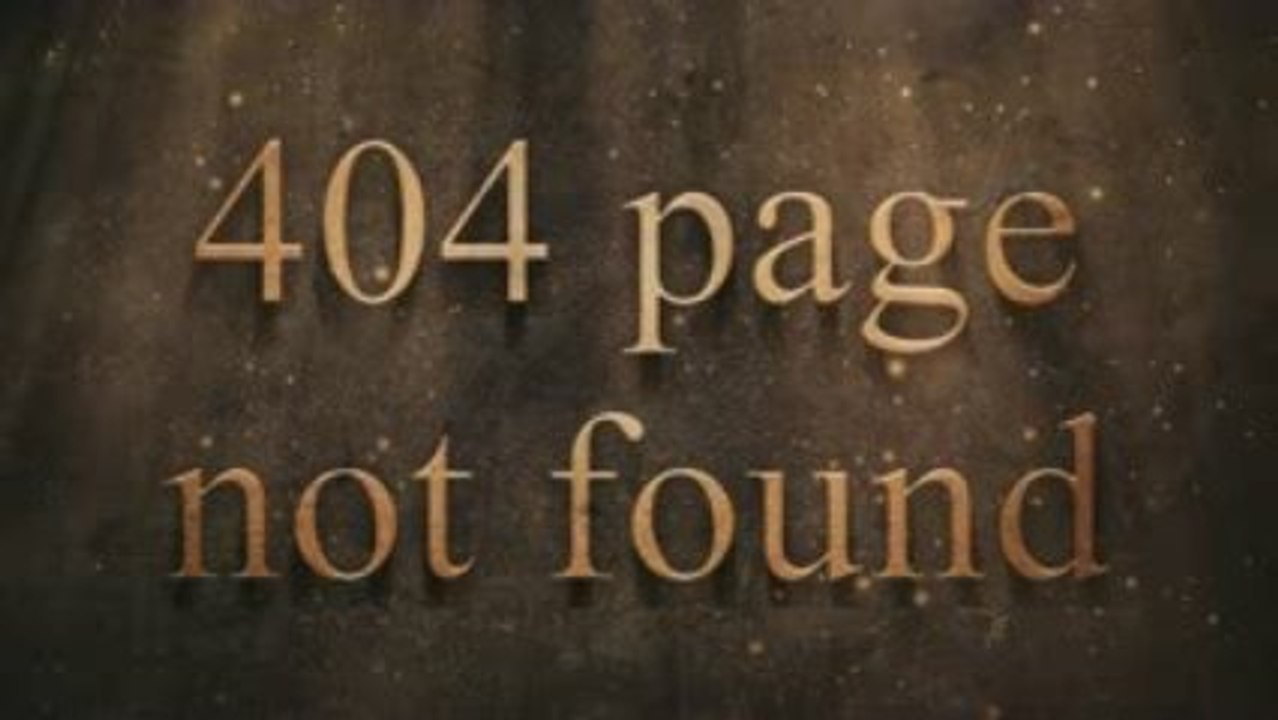 404 page not found