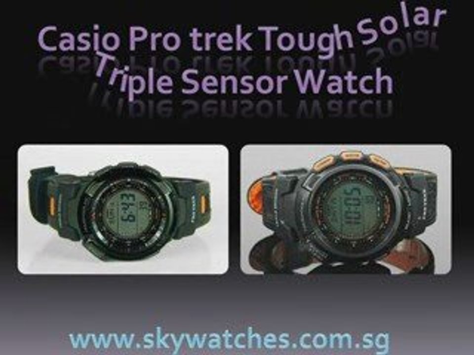 Casio pathfinder and pro trek men watch