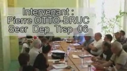 Réunion délégués CGT Transports 06