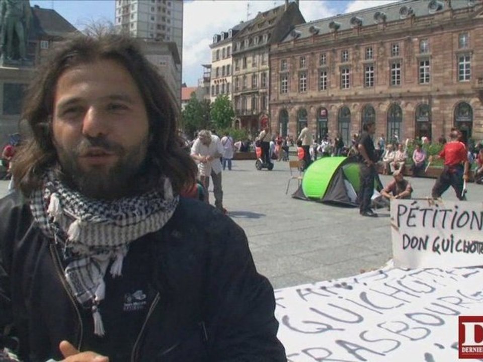 Les Don Quichotte place Kléber à Strasbourg
