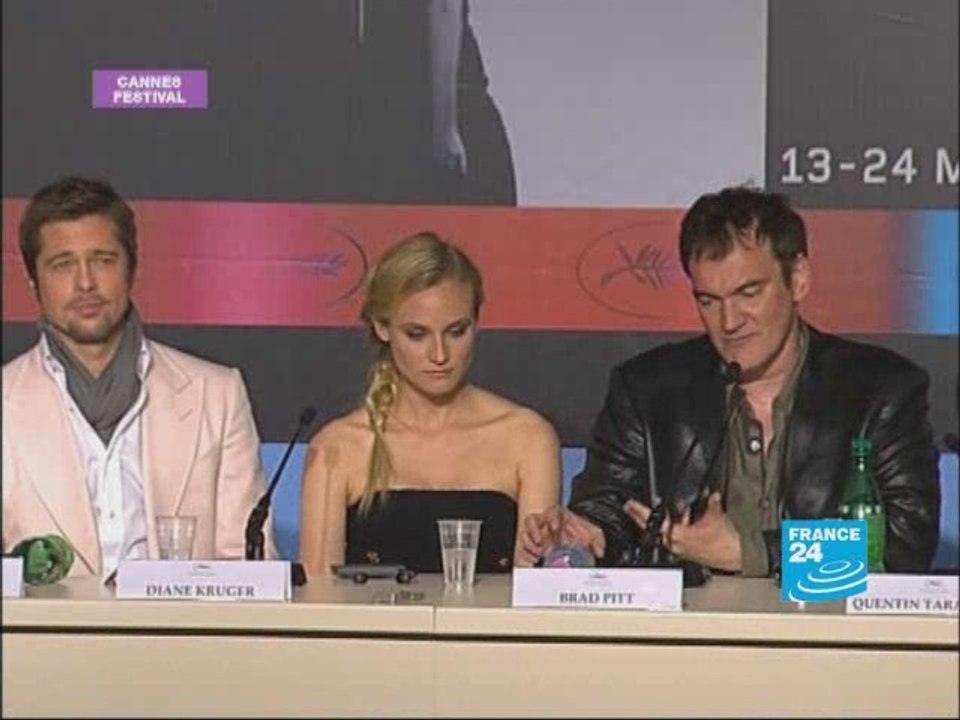 Cannes 2009: Tarantino presents "Inglourious basterds"