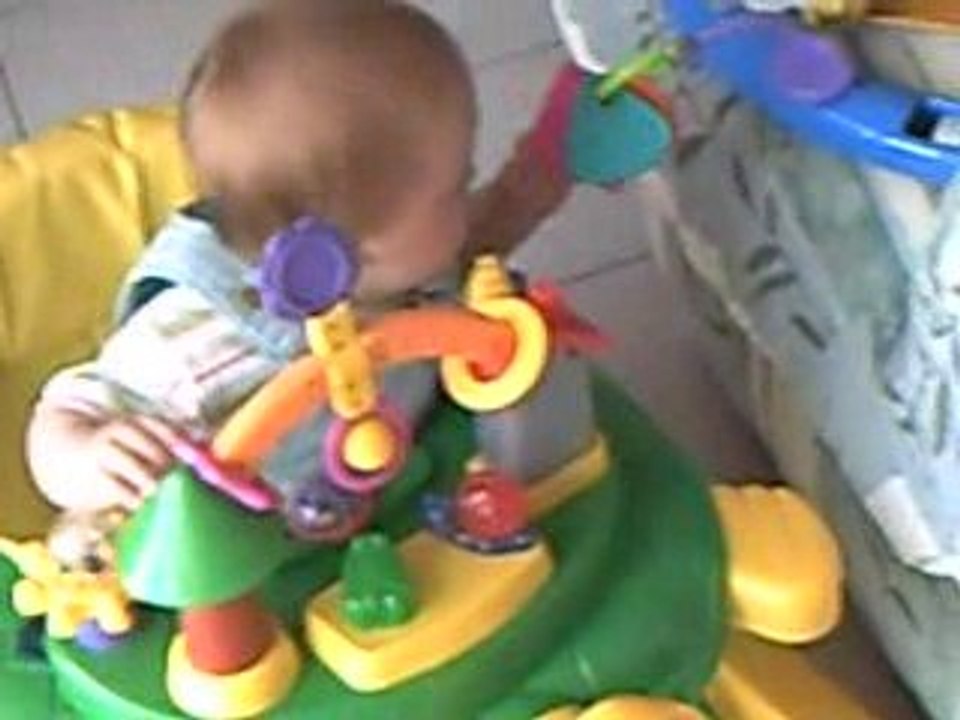 Mon fils dans le youpala