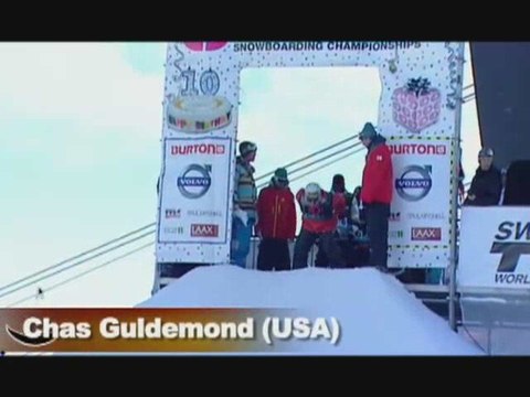 Burton European Open 2009 : Slopestyle, Finales Hommes
