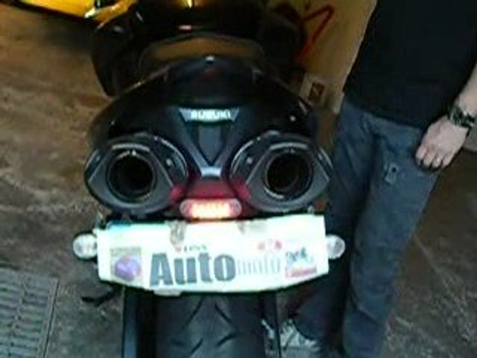 Suzuki B-KING pot devil sans chicane