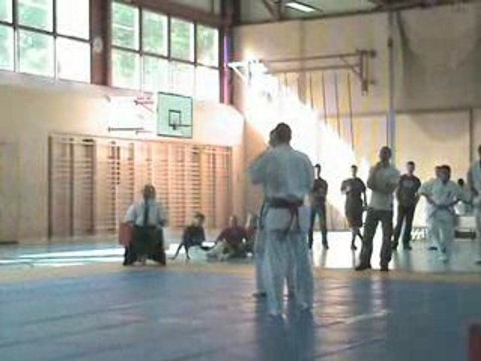 Combat Kyokushinkai en Suisse (2 part 1)