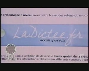www.soutienconcours.fr et www.ladictee.fr télématin