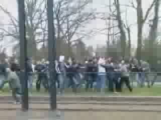 Hooligans: Nantes Losc mars 2006