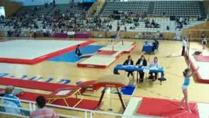 Mallaury au Saut régionale individuelle St Brieuc 2009