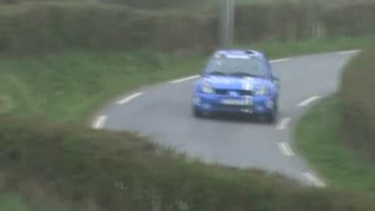 jean michel leclerc au rallye de la suisse normande 2009