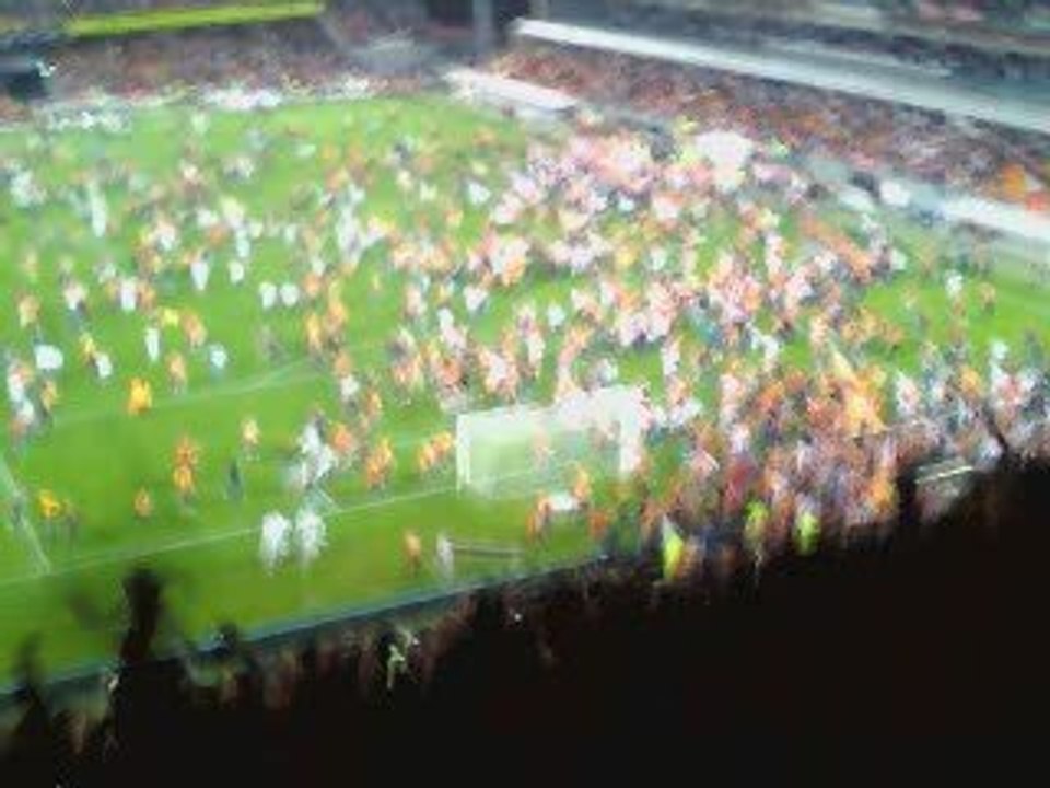 fin de match Lens Boulogne