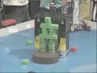 5eme de qualif _Coupe de Robotique 2009_ RCVA vs LEGOFOLIES