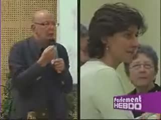 Européennes 2009 Sylvie Goulard & JF. Kahn sur LCP Mai 09