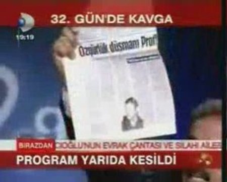 32. gün kanal d cumhuriyet gazetesi vakit gazetesi tartışma