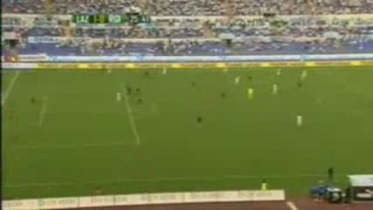 Lazio-Reggina 1-0 Gol ZARATE