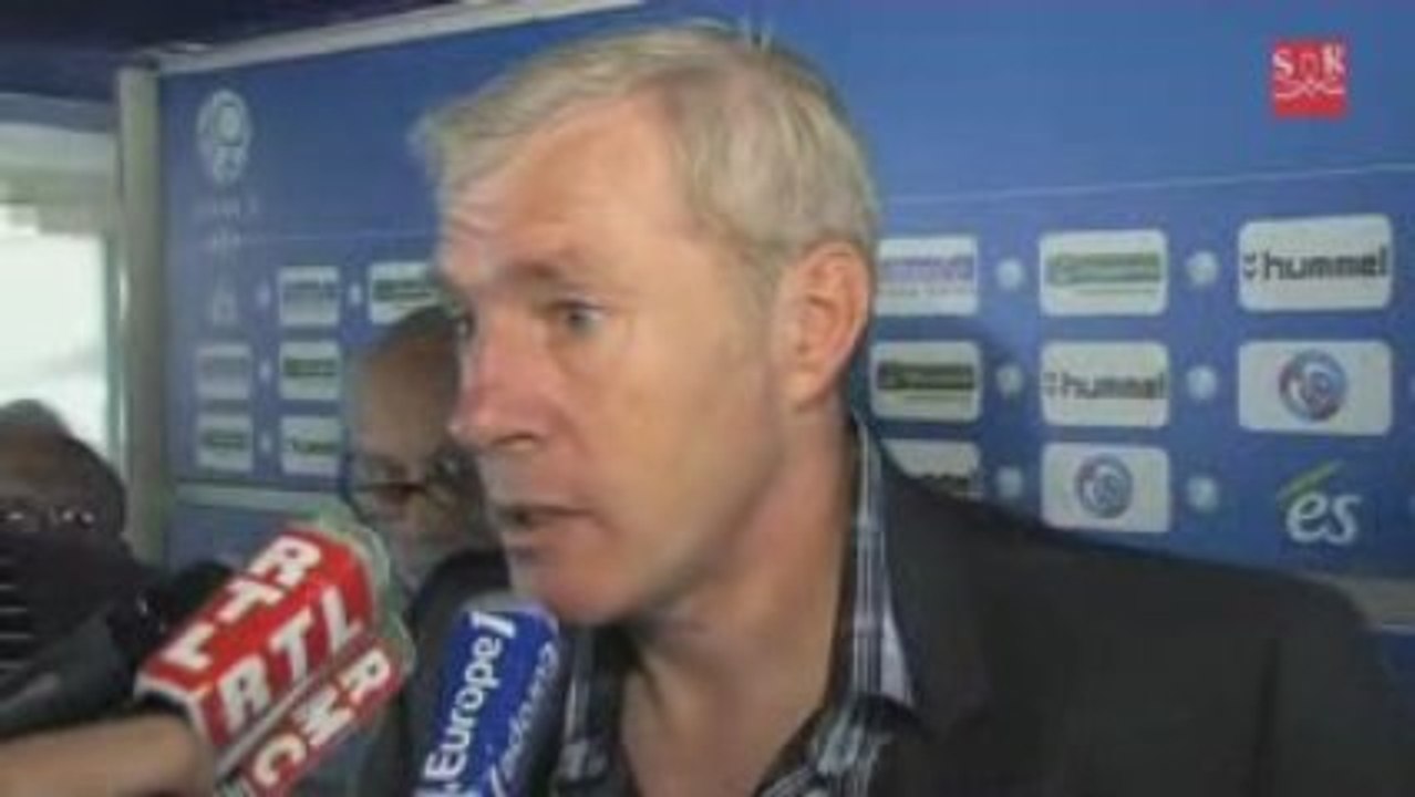 Reaction : Luis Fernandez face à Strasbourg