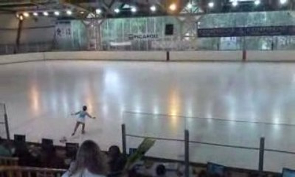 Patinoire Célia 1ere competition  le 9 Mai '09