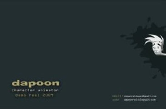 dapoon character animation demo reel 2009