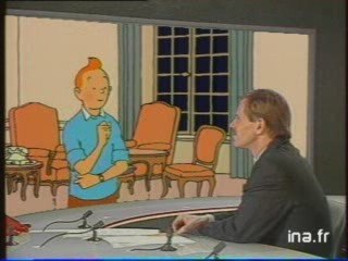 Plateau Tintin : Interview virtuelle de Tintin -Eng&Fre subs
