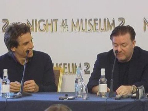 Ben Stiller and Ricky Gervais back for Night At The Museum 2
