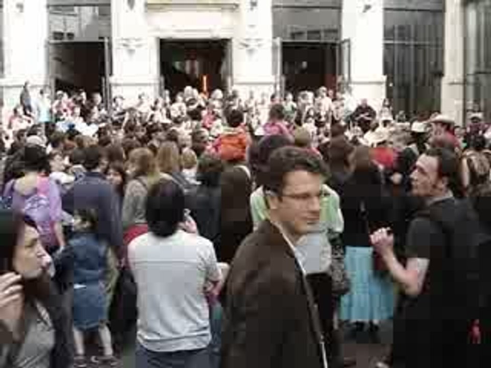 journée de solidarité RESF à la Maison des Métallos, Paris