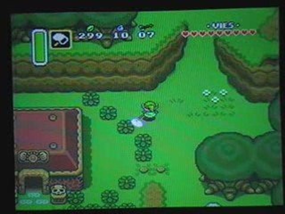 videotest zelda a link to the past (snes)