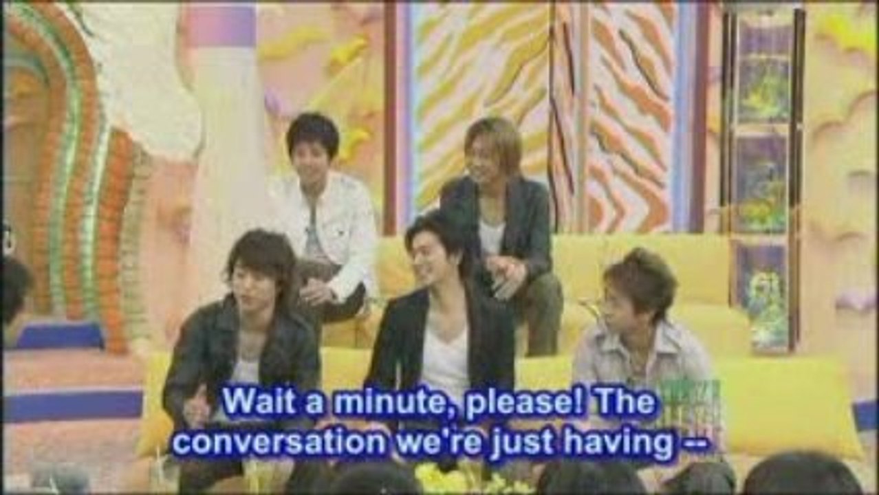 Arashi Hey x3 Interview Part 1 23 04 2007