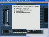 Recording mixing  mastering  tutorial Basics