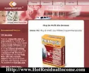 Plug-In Profit Site - Complete Residual Income Site Setup FR