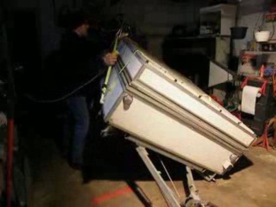 Remiser la RAPIDO, la monter