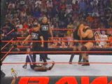 WWE-RAW-HBK Shawn Michaels Kicks Booker T out of the nWo