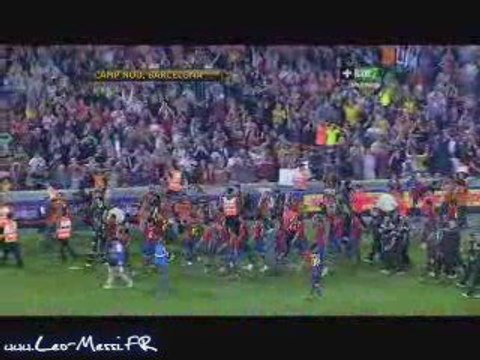 FC Barcelona - Celebration Liga - Campions 08/09