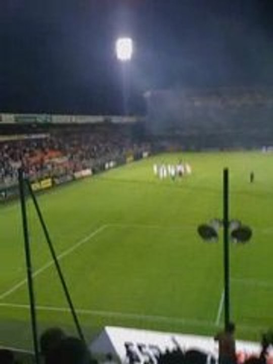 Ovation des joueurs Auxerrois!