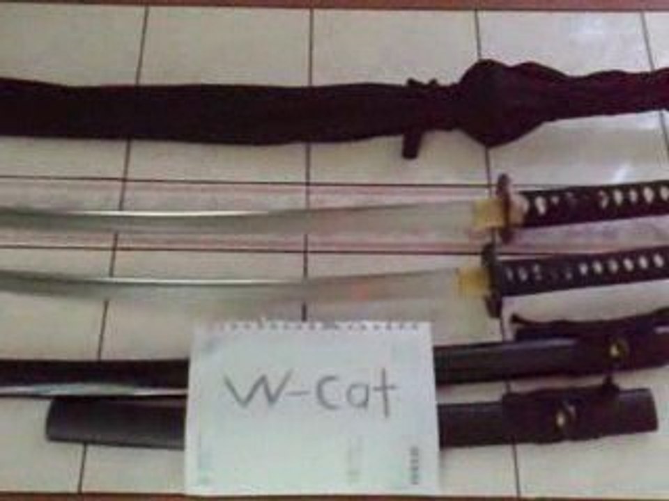 Katana Kılıçlarım.
