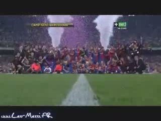 FC Barcelona Champions de Liga 2009 Celebration