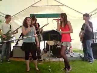 Jordan, Amaury, Cédric, Thomas, Audrey et Elsa