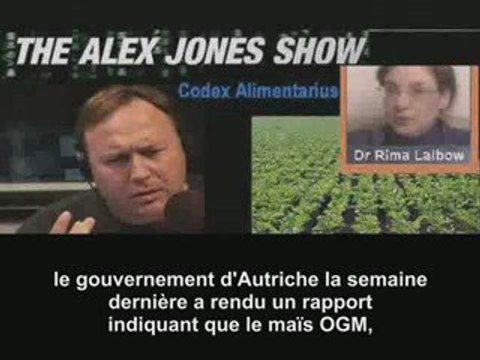 Alex Jones: Codex alimentarius (décembre 2008) 1/2 (S/T)