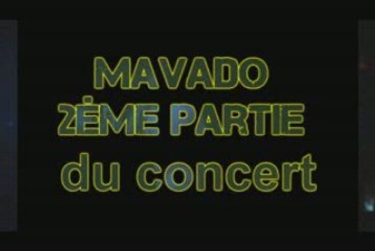 Mavado 2eme partie du concert live