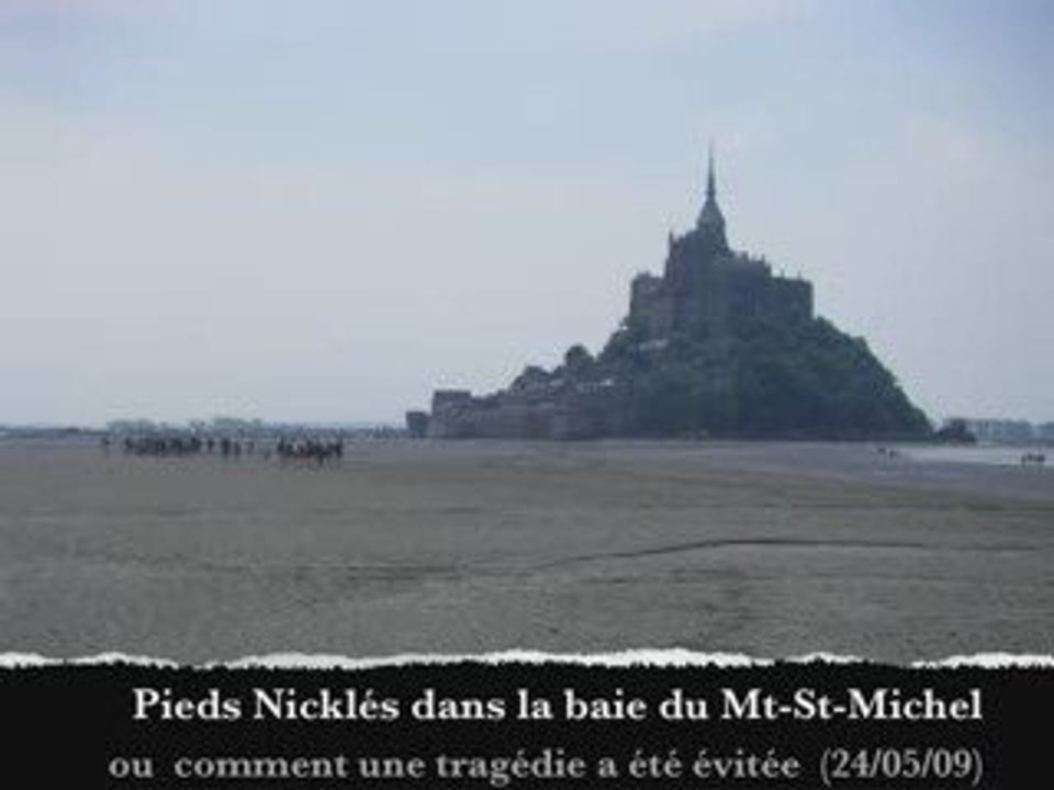 traversée erratique de la baie du Mont-Saint-Michel