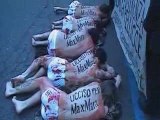 Protesta anti-pellicce alla sfilata Max Mara