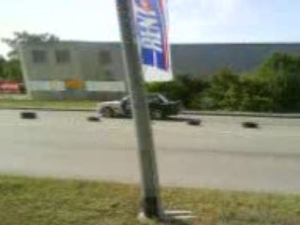 Slalom automobile